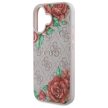 Guess GUHMP16SP4ROPEMCP iPhone 16 6.1" hardcase 4G Flowers Print MagSafe tok, rózsaszín