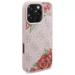 Guess GUHMP16LP4ROPEMCP iPhone 16 Pro 6.3" hardcase 4G Flowers Print MagSafe tok, rózsaszín