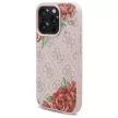Guess GUHMP16XP4ROPEMCP iPhone 16 Pro Max 6.9" hardcase 4G Flowers Print MagSafe tok, rózsaszín