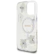 Guess Resin Flowers MagSafe iPhone 16 Pro Max tok, lila