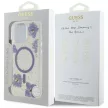 Guess Resin Flowers MagSafe iPhone 16 Pro Max tok, lila