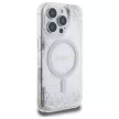 GUESS IPHONE 16 Pro MagSafe GUHMP16LRGRGES (Resin Gradient Glitter) silver