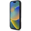 Karl Lagerfeld HC Grained PU Cardslot Metal Elong iPhone 16 Pro tok, fekete