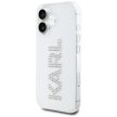 Karl Lagerfeld IML Rhinestones Logo iPhone 16 tok, átlátszó
