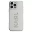 Karl Lagerfeld KLHCP16XHKLSTDCT iPhone 16 Pro Max 6.9" IML Rhinestones Logo tok, átlátszó