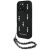 Karl Lagerfeld Saffiano Crystals w/Chain iPhone 16 Pro tok, fekete