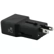 TUMI Power Charger utazó hálózati töltő 25W USB-C / USB-A + kábel USB-C/USB-C, fekete