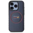 Red Bull RBHMP15X24PUILVR iPhone 15 Pro Max 6.7" Leather Case Red Ring MagSafe tok, sötétkék