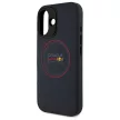 Red Bull RBHMP16M24PUILVR iPhone 16 Plus 6.7" Ring MagSafe Leather tok, sötétkék