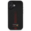 Red Bull RBHMP16M24CFGSMK iPhone 16 Plus 6.7" hardcase Carbon Fiber Power Bar MagSafe tok, fekete