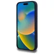 Red Bull RBHMP14L24SIILVR iPhone 14 Pro 6.1" hardcase tok, sötétkék Silicone tok, Red Ring MagSafe