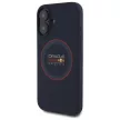 Red Bull IPHONE 16 Plus MagSafe RBHMP16M24SIILVR (Silicone tok, piros Ring) tok, sötétkék