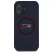 Red Bull IPHONE 16 Plus MagSafe RBHMP16M24SIILVR (Silicone tok, piros Ring) tok, sötétkék