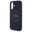 Red Bull IPHONE 16 Plus MagSafe RBHMP16M24SIILVR (Silicone tok, piros Ring) tok, sötétkék