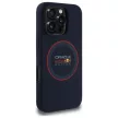 Red Bull RBHMP16X24SIILVR iPhone 16 Pro Max 6.9" hardcase Ring MagSafe Silicone tok, sötétkék