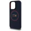 Red Bull RBHMP16X24SIILVR iPhone 16 Pro Max 6.9" hardcase Ring MagSafe Silicone tok, sötétkék