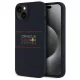 Red Bull IPHONE 15 compatible MagSafe RBHMP15S24SIHSRV (Silicone Horizontal Red Logo tok, sötétkék