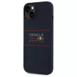Red Bull IPHONE 15 compatible MagSafe RBHMP15S24SIHSRV (Silicone Horizontal Red Logo tok, sötétkék