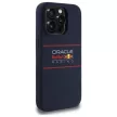 Red Bull IPHONE 15 Pro Max compatible MagSafe RBHMP15X24SIHSRV (Silicone Horizontal Center Red Logo) tok, sötétkék (BONTOTT DOBOZ)