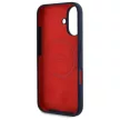 Red Bull IPHONE 16 Plus compatible MagSafe RBHMP16M24SIHSRV (Silicone Horizontal Center tok, sötétkék