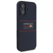 Red Bull IPHONE 16 Plus compatible MagSafe RBHMP16M24SIHSRV (Silicone Horizontal Center tok, sötétkék
