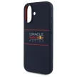 Red Bull IPHONE 16 Plus compatible MagSafe RBHMP16M24SIHSRV (Silicone Horizontal Center tok, sötétkék
