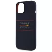 Red Bull IPHONE 16 Pro compatible MagSafe RBHMP16L24SIHSRV (Silicone Horizontal Red Logo) tok, sötétkék