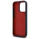 Red Bull IPHONE 15 Pro MagSafe RBHMP15L24SIOLRV (Silicone Oversize Vertical Logo) tok, sötétkék