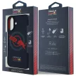 Red Bull HC Silicone ORBR20 Logo tok, piros Lining iPhone 16 MagSafe tok, kék