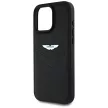 Aston Martin HC Leather Victory Design iPhone 16 Pro tok, fekete