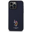 US Polo USHCP15XPEMV iPhone 15 Pro Max 6,7" tok, sötétkék Embroidetok, piros DH Color