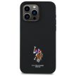US Polo USHCP15XPEMK iPhone 15 Pro Max 6,7" tok, fekete Embroidetok, piros DH Color