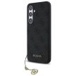 Guess GUHCS24FEGF4GGR Samsung Galaxy S24 FE hardcase 4G Charms Collection tok, szürke