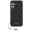 Guess GUHCS24FEGF4GGR Samsung Galaxy S24 FE hardcase 4G Charms Collection tok, szürke