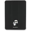 Karl Lagerfeld KLFC11RM24SAKCK iPad Air 11" Book Cover Saffiano Magnetic Karl &Choupette tok, fekete