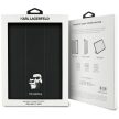 Karl Lagerfeld KLFC11RM24SAKCK iPad Air 11" Book Cover Saffiano Magnetic Karl &Choupette tok, fekete