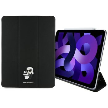   Karl Lagerfeld KLFC13RM24SAKCK iPad Air 13" Book Cover Saffiano Magnetic Karl &Choupette tok, fekete