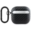 BMW BMA4CMPUCA AirPods 4 cover PU Carbon M Collection tok, fekete
