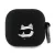Karl Lagerfeld KLA4RUNCHK AirPods 4 cover Silicone Choupette Head 3D tok, fekete