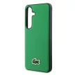 Lacoste Iconic Petit Pique Woven Logo MagSafe Samsung Galaxy S25 tok, zöld