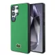 Lacoste Iconic Petit Pique Woven Logo MagSafe Samsung Galaxy S25 Ultra tok, zöld
