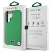 Lacoste Iconic Petit Pique Woven Logo MagSafe Samsung Galaxy S25 Ultra tok, zöld