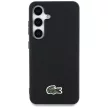 Lacoste Iconic Petit Pique Woven Logo CBDY Strap MagSafe Samsung Galaxy S25 tok, fekete