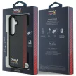 Red Bull Real Carbon Fiber Powerbar MagSafe Samsung Galaxy S25 Plus tok, fekete