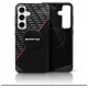 AMG Double Layer Rhombs MagSafe Samsung Galaxy S25 tok, fekete