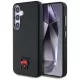 DKNY Leather Heart of NY Samsung Galaxy S25 tok, fekete