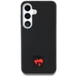 DKNY Leather Heart of NY Samsung Galaxy S25 tok, fekete
