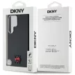 DKNY Leather Heart of NY Samsung Galaxy S25 Ultra tok, fekete