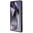 DKNY Leather Checkered Pattern MagSafe Samsung Galaxy S25 Ultra tok, fekete