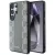 DKNY Leather Checketok, piros Pattern MagSafe Samsung Galaxy S25 Ultra tok, szürke